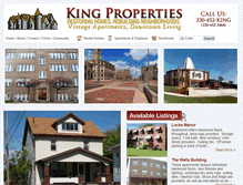 Tablet Screenshot of cantonrentalproperties.com